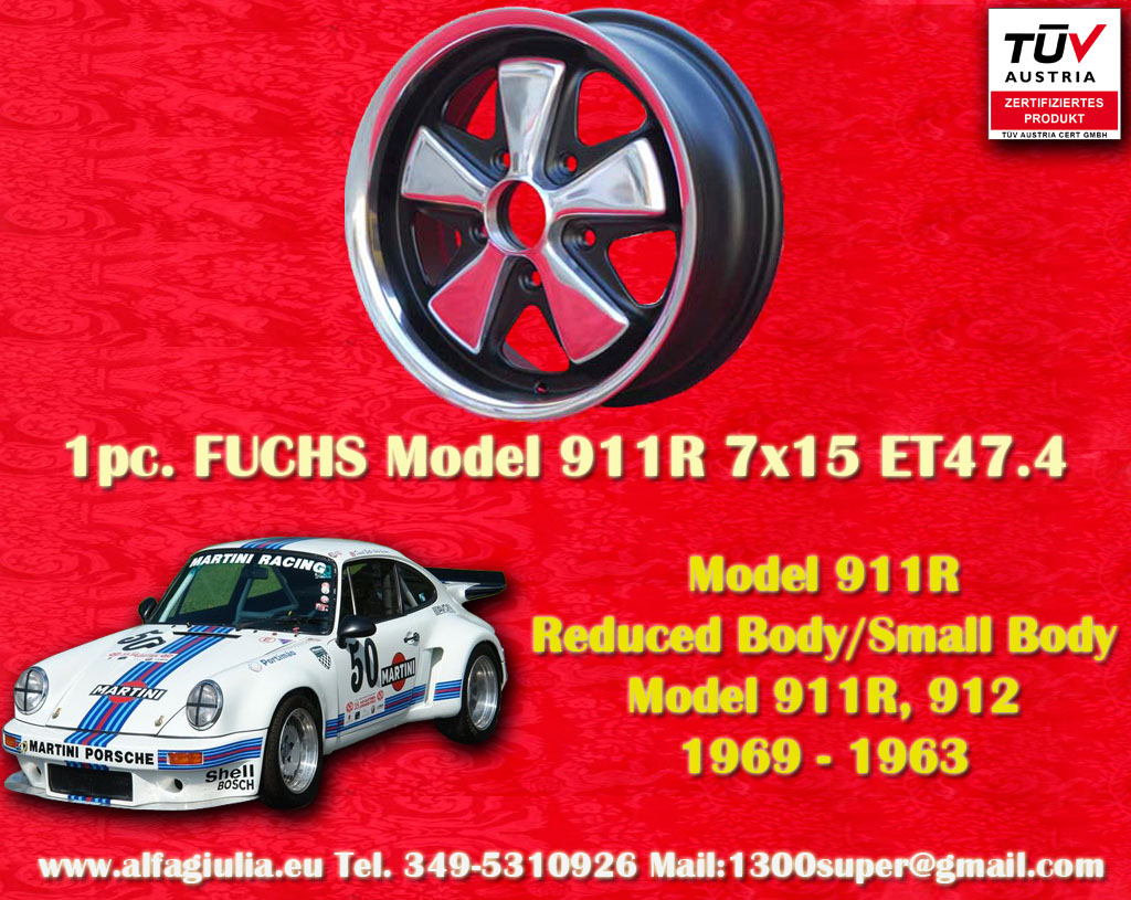 Porsche Fuchs Porsche 911  7x15 ET23.3 5x130 c/b 71.6 mm Wheel